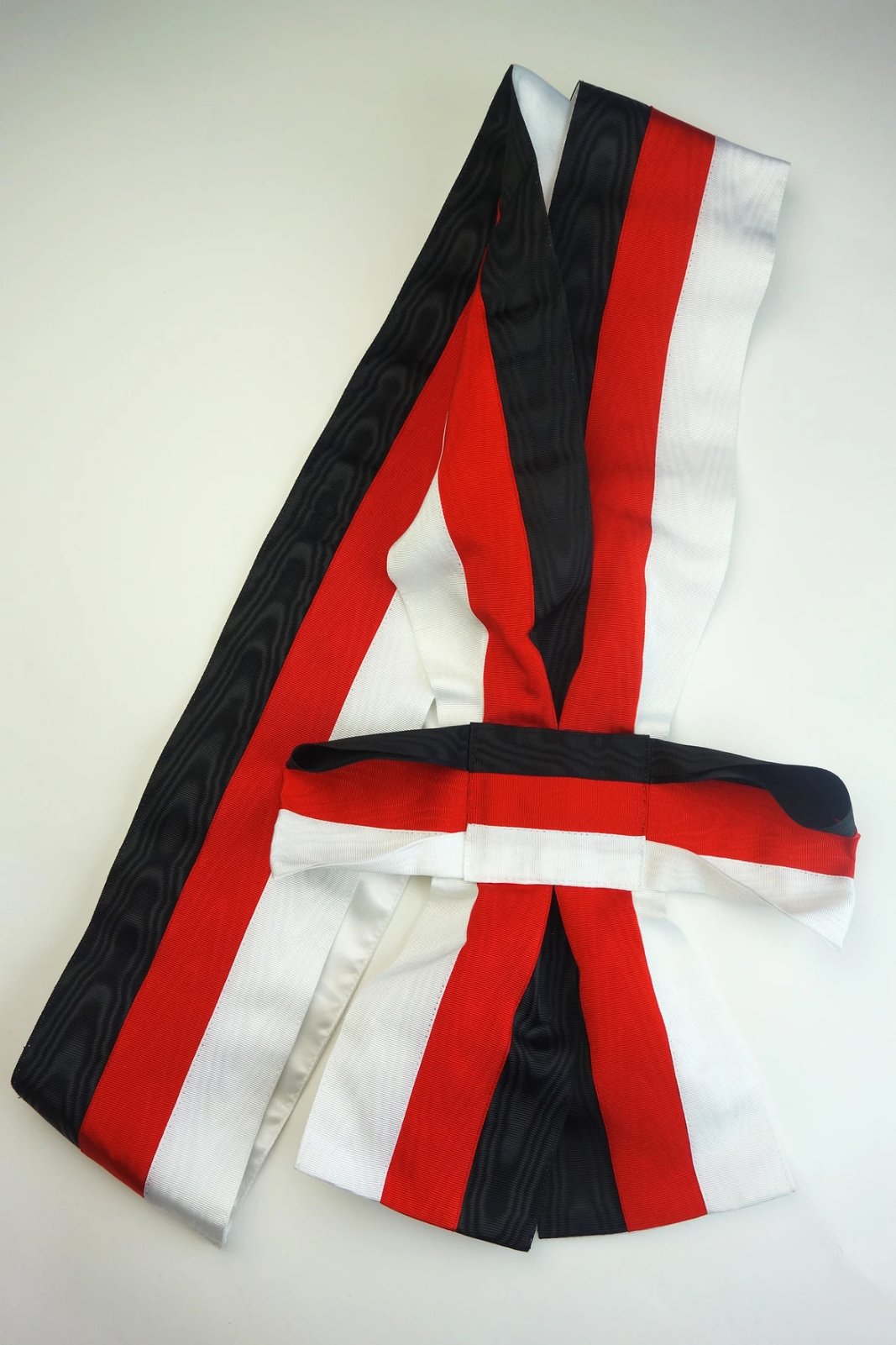Knights Templar - (KCT) Knight Commander of the United Orders - Tri-Coloured Sash